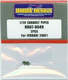 ホビーデザイン HD07-0049 1/20 フェラーリ 248F1用エキゾーストパイプ