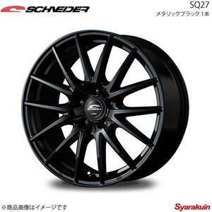 SCHNEIDER/SQ27 スイフトスポーツ ZC31S アルミホイール 1本 【15×6.0J 5-114.3 INSET45 メタリックブラック】