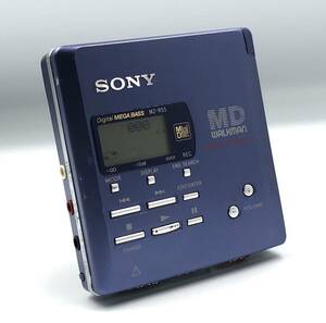 ◆◇ジャンク　概ね美品　SONY MZ-R55 WALKMAN ポータブルMDレコーダー MADE IN JAPAN◇◆