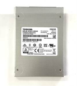 K6050130 TOSHIBA SATA 256GB 2.5インチ SSD 1点【中古動作品】