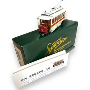Spectrum スペクトラム バックマン JKE0001 京都電気鉄道 八号 明治時代風 鉄道模型　電車　未使用　デッドストック　美品