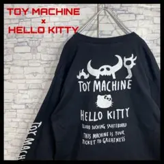 TOY MACHINE×HELLO KITTY コラボ　バックプリント　ロンT