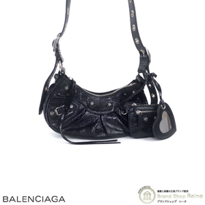 バレンシアガ （BALENCIAGA） Le Cagole ル・カゴール XS アリーナラムスキン ショルダー バッグ 671309 ブラック（新品）