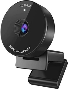 【大好評】WEBカメラ EMEET C950 ウェブカメラ 個人会議最適 HD1080P 200万画素 パソコンカメラ コンパクトサイズ 内蔵マイク