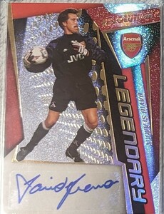 アーセナル デイビッド・シーマン 直筆サインカード auto Autograph panini Revolution seaman シーマン Arsenal