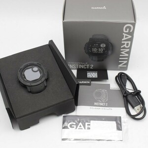 【美品】GARMIN Instinct 2 Graphite 010-02626-40 スマートウォッチ ガーミン インスティンクト 本体