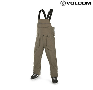 【22-23】VOLCOM ROAN BIB OVERALL DTK (DARK TEAK) ボルコム スノーボードウェア メンズ パンツ Mサイズ ビブパンツ