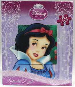 Disney Princess (ディズニー プリンセス) 白雪姫　lenticular (レンチキュラー) ジグソーパズル　28ピース