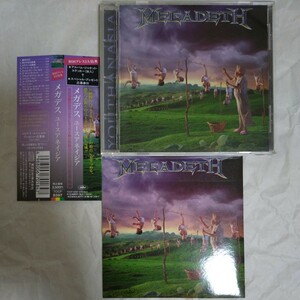 94年盤★国内盤★帯付★ステッカー★メガデス★ユースアネイジア★MEGADETH★YOUTHANASIA #TOCP-8397