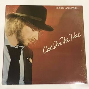 シュリンク付き美品オリジナル盤 BOBBY CALDWELL /CAT IN THE HAT on CLOUDS 希少NO CUTピクチャースリーヴ付 COMMONネタ”CLOSE YOUR EYES