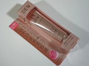 即決*DEW*UVデイエッセンス*SPF50+*日焼け止め美容液*もっちり*カネボウ*ハリ密肌*美滴UV美容液*ヒアルロン酸*デュウ*乾燥小ジワ*kanebo