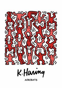 ポストカード【 キース・ヘリング / Keith Haring 】ストリートアート ポップアート はがき -12