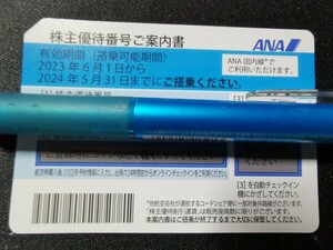 ANA株主優待券1枚　お値下げ　即決あり