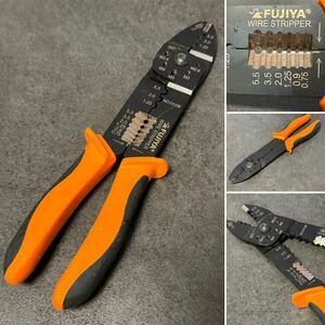 ☆FUJIYA WIRE STRIPPER フジヤ☆電工ペンチ☆工具☆