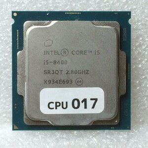 CPU017★中古抜取り・未検査★intel Core i5-8400