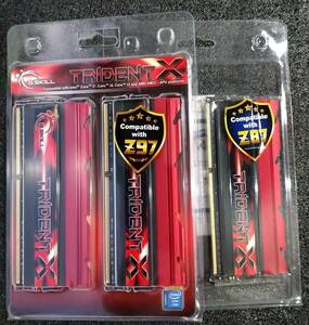 【中古】DDR3メモリ 32GB(8GB4枚組) G.SKILL F3-1866C8D-16GTX [DDR3-1866 PC3-14900]