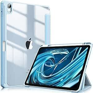 Fintie iPad Air 5 ケース 2022 / iPad Air 4 ケース 2020 10.9 インチ 透明バックカバ