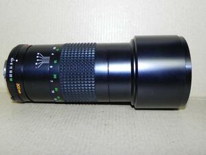 Minolta MD TELE ROKKOR 300mm/F4,5　レンズ(中古良品)。