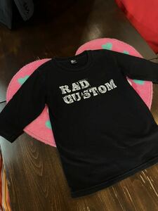 ラッドカスタム◆RAD custom◆五分丈半袖Tシャツ◆130cm