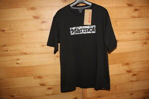 未使用マーモットMarmot　メンズL　黒　半袖Tシャツ　 TOMSJA60 吸水　送料無料即決