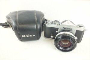 ☆ Nikon ニコン F アイレベル フィルム一眼レフ 1.4 50mm 中古 現状品 240507M4196