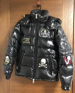 3日限定半額開始オークション！モンクレール mastermind × MONCLER MAYA PATCH サイズ0 マスターマインド　マヤ　パッチ　ダウン