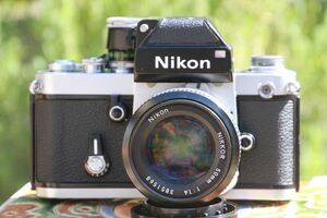 一眼レフカメラ 初心者 中古 フィルムカメラ Nikon F2 フォトミック シルバー レンズセット【中古】【オーバーホール済】