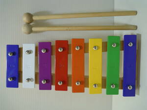 ミニ鉄琴 8音打楽器 音楽教育用