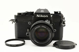 【良品】ニコン Nikon Nikomat EL2 Black 35mm SLR Film Camera + 50mm f/1.4 Ai lens フィルムカメラ #143