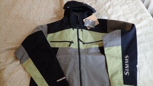 SIMMS　CXジャケット　US-M　色Sage　３レイヤー防水透湿ジャケット