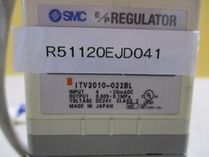 中古SMC Electro Pneumatic Regulator ITV2010-022BL(R51120EJD041)
