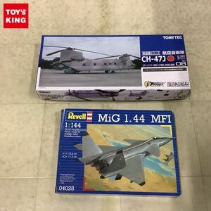 1円〜 トミーテック他 1/144 技MIX 航空自衛隊 CH-47J 三沢ヘリコプター空輸隊 三沢基地 試験迷彩塗装機、ミグ 1.44 MFI