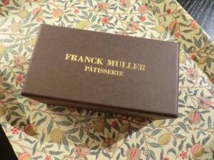 FRANCK MULLER フランクミュラー 限定 箱 小箱 BOX 美品 茶色 ブラウン ゴールド 希少 非売品 ケース 小物 収納 インテリア オブジェ