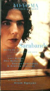 H00020924/VHSビデオ/ヨーヨー・マ「Sarabande Suite No.4」