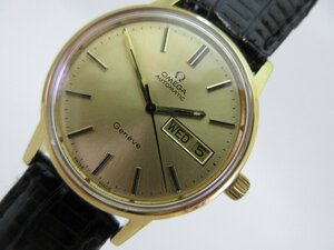 OMEGA Geneve GP/SS 166.0117 Cal.1022 オメガ 　ジュネーブ 　デイデイト　メンズサイズ　自動巻　オーバーホール済み