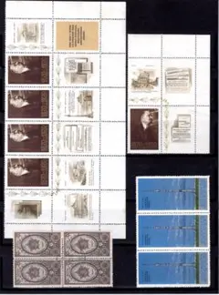 旧ソ連（CCCP）切手各種複数枚ブロック品多数45種以上