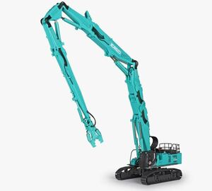 KOBELCO SK1300DLC 4ピースブーム 40m仕様 1/50スケール　大型解体機