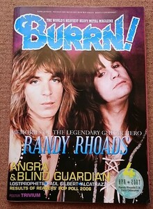 BURRN ! 2007年4月号★ランディ・ローズ ルディ・サーゾ 送料185円～ バーン！