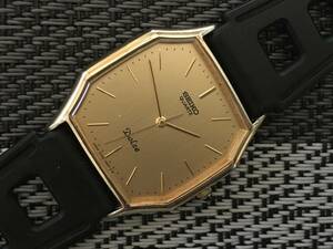 [■]SEIKO DOLCE/ドルチェ メンズ ゴールド クオーツ*