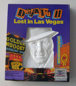 Apple IIgs DejaVu II Lost in Las Vegas 中古版　Mindscape社