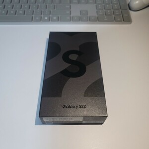 新品未使用 Galaxy S22 AU SCG13 ファントムブラック 黒 一括精算済み 即日発送！