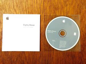 Apple純正★アップル Mighty Mouse Software install CD ディスク マイティーマウスユーザーズガイド