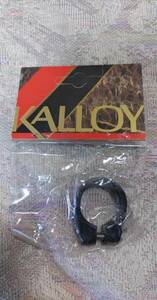 【デッドストック】KALLOY / シートクランプ 26.8mm ブラック