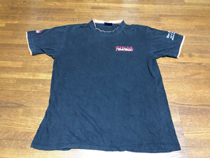 over head USA Tシャツ 黒 サイズＬ