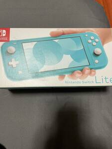 任天堂 Nintendo Switch Switch Lite 本体 セット ターコイズ 初期化/初期動作のみ確認済 スイッチライト 充電アダプター欠品
