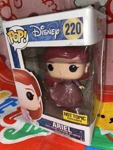 ☆220 Funko POP！ ファンコ Disney ディズニー ARIEL アリエル ディズニープリンセス フィギュア 女の子 可愛い インテリア コレクション