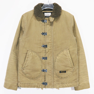 NEIGHBORHOOD ネイバーフッド 13AW N-1D/C-JKT 132NYNH-JKM01 デッキ ジャケット オリーブドラブ アウター Jaz