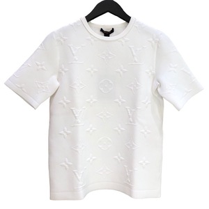 ルイ・ヴィトン LOUIS VUITTON 3Dモノグラム FMKS06 コットン 半袖Ｔシャツ レディース 中古