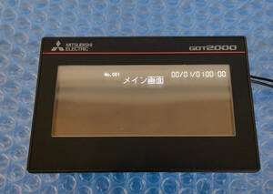 [KA1052] MITSUBISHI 三菱電機 GOT2000 GT2103-PMBD 表示器 タッチパネル 動作保証