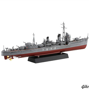 模型 1/350 艦　おもちゃ　趣味　ホビー　日本海軍陽炎型駆逐艦 陽炎 色分け済み プラモデル
